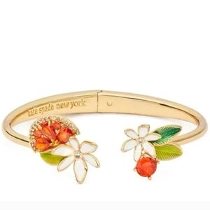 🧡🔹️Kate Spade🔹️ Sweet Citrus Hinge Cuff bracelet $129